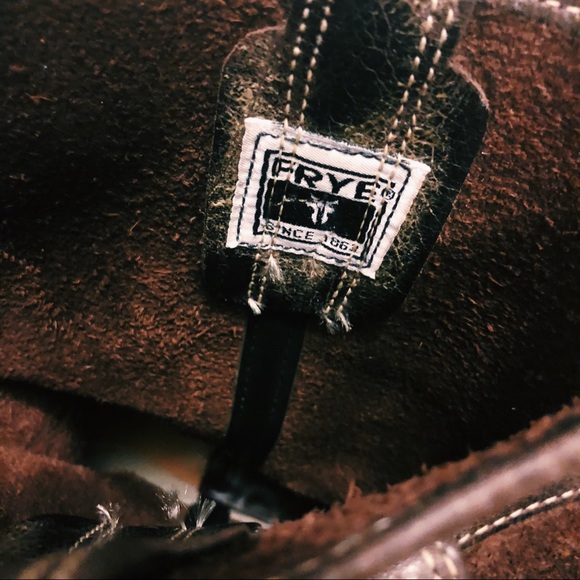 Frye Harness Distressed Brown Boot - Picture 5 of 6